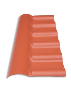 Cumeeira PVC  Central Plan Cerâmica 0,88cm