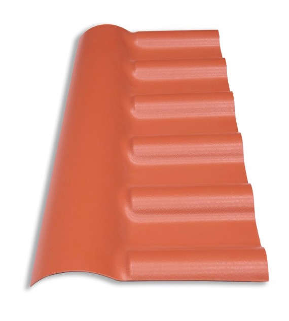 Cumeeira PVC  Central Plan Cerâmica 0,88cm